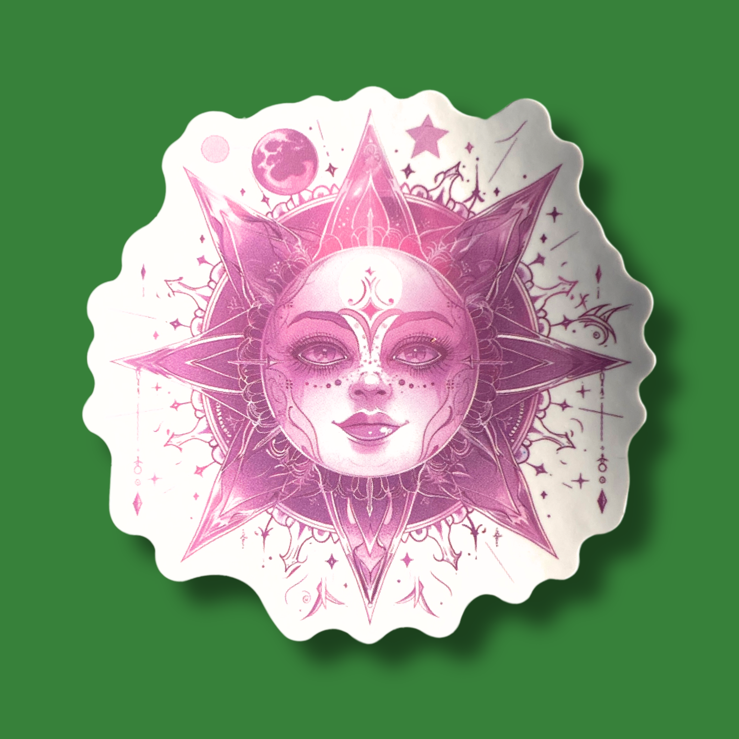 Pink Cosmos Sticker