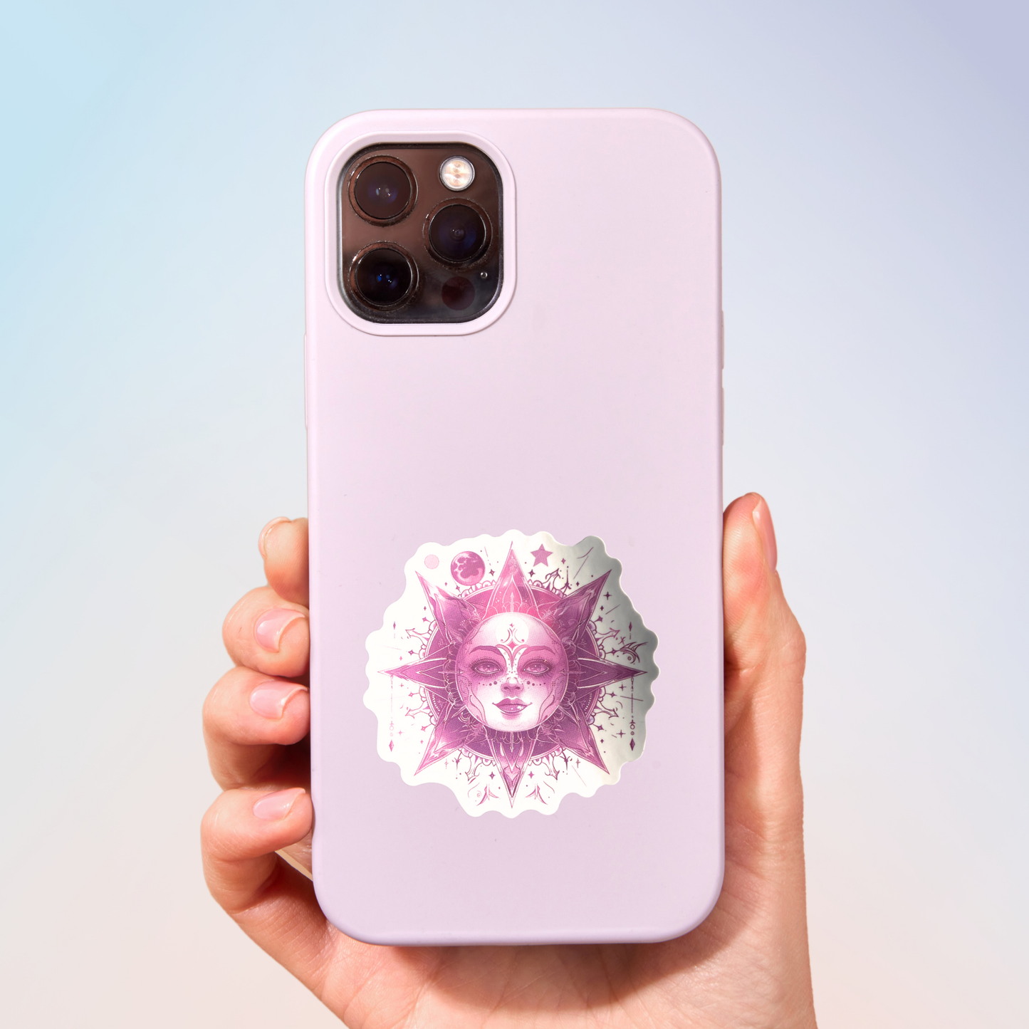 Pink Cosmos Sticker