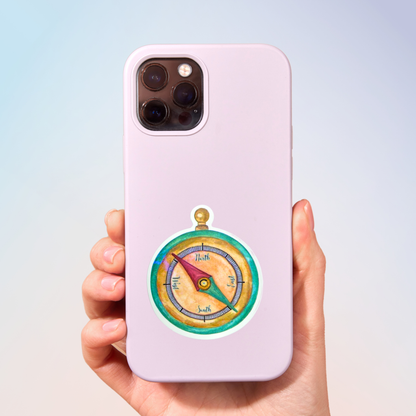 Compass Sticker
