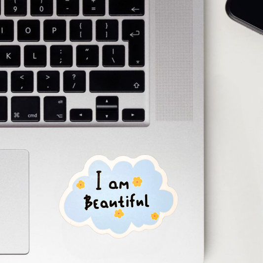 I Am Beautiful Sticker