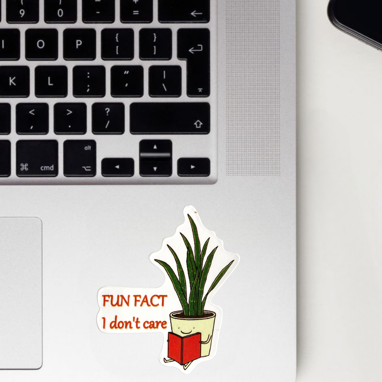 Fun Fact I Don't Care Sticker