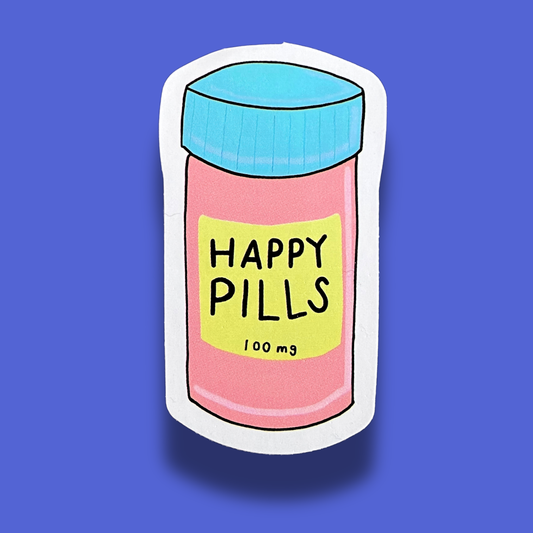 Happy Pills Sticker