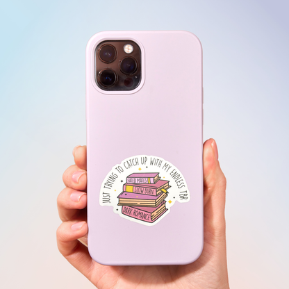 Trying To Catch Up With My Endless TBR Sticker