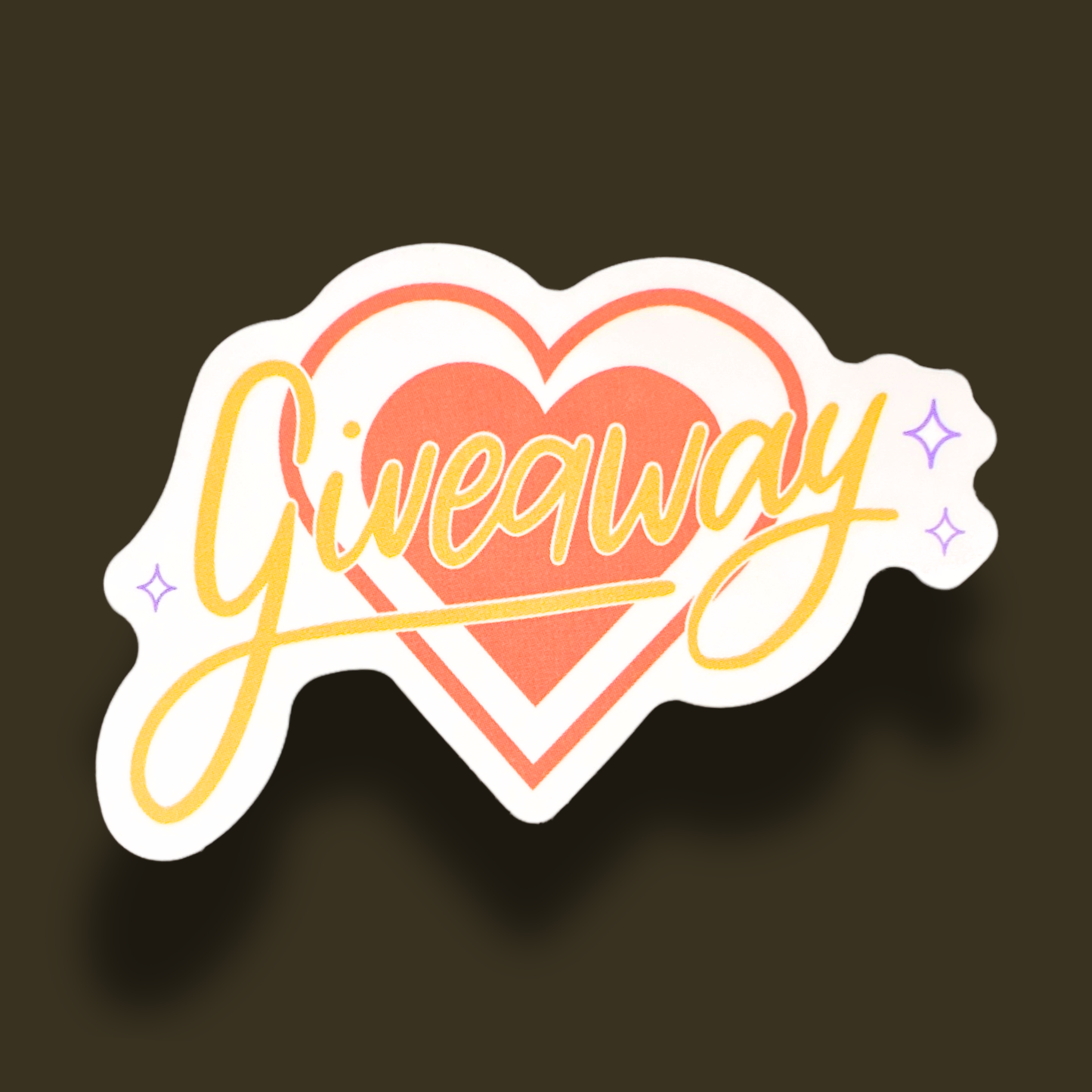 Giveaway Sticker