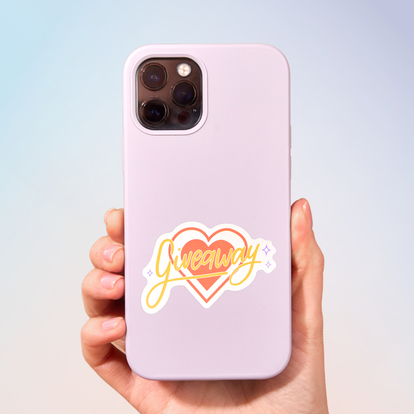 Giveaway Sticker