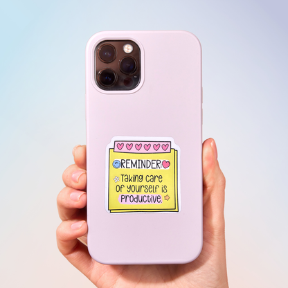 Self Love Reminder Sticker