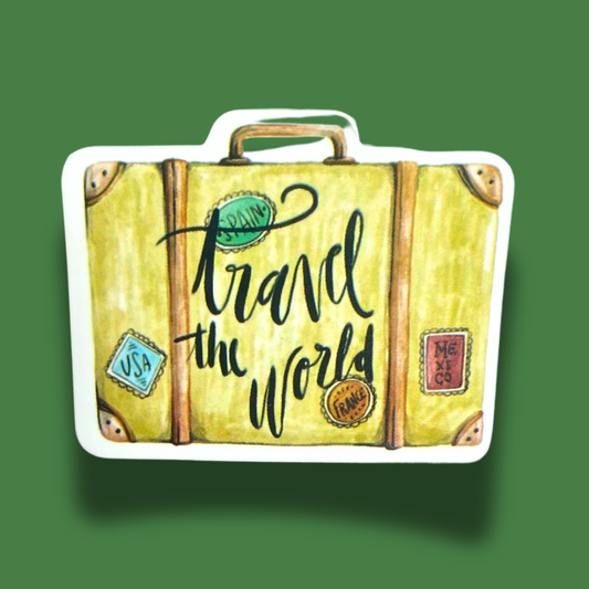 Travel The World Sticker