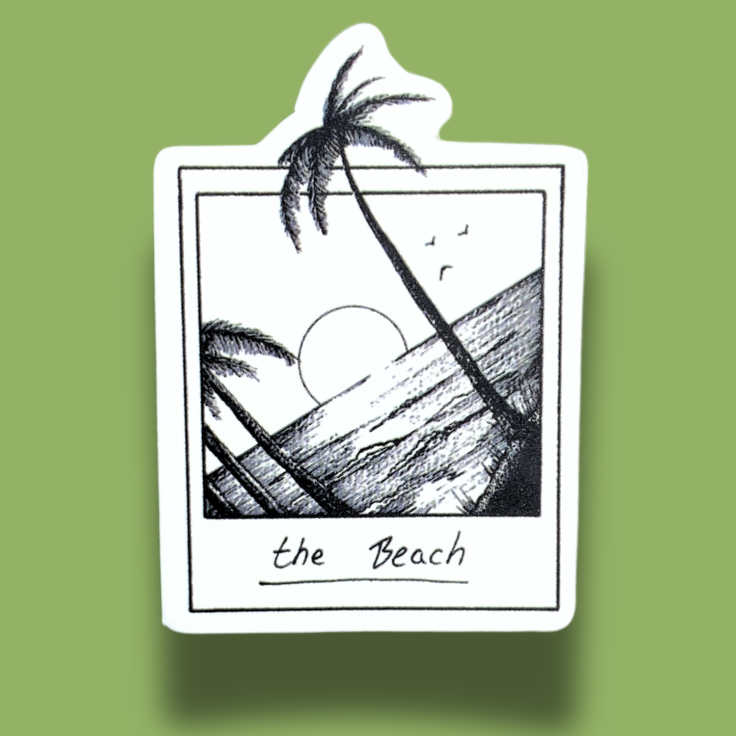 The Beach Sticker