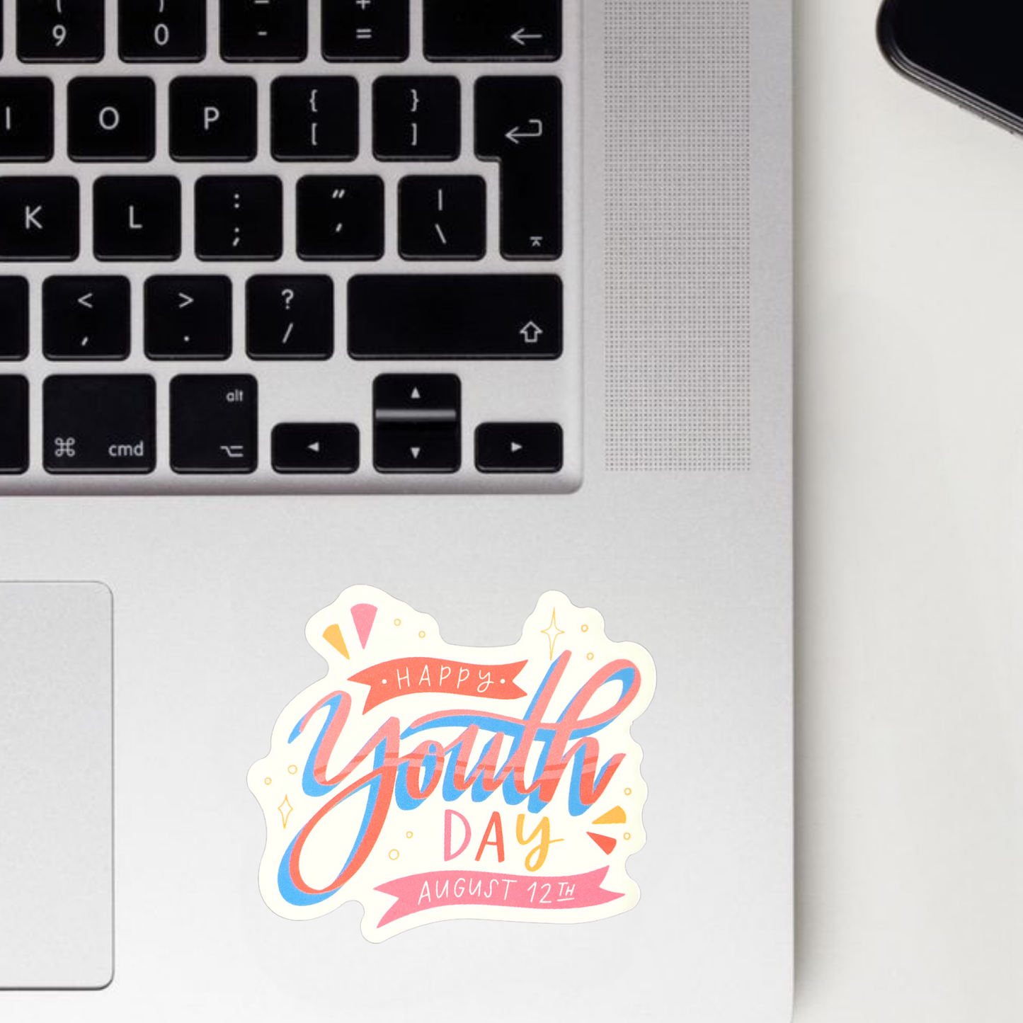 Happy Youth Day Sticker