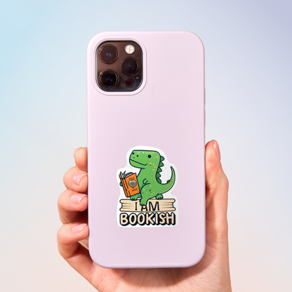 I Am Bookish Sticker