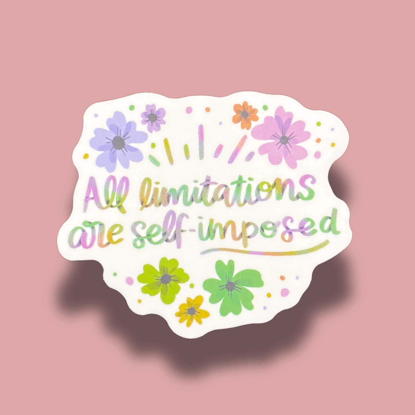 All Limitations Are Self Imposed Sticker