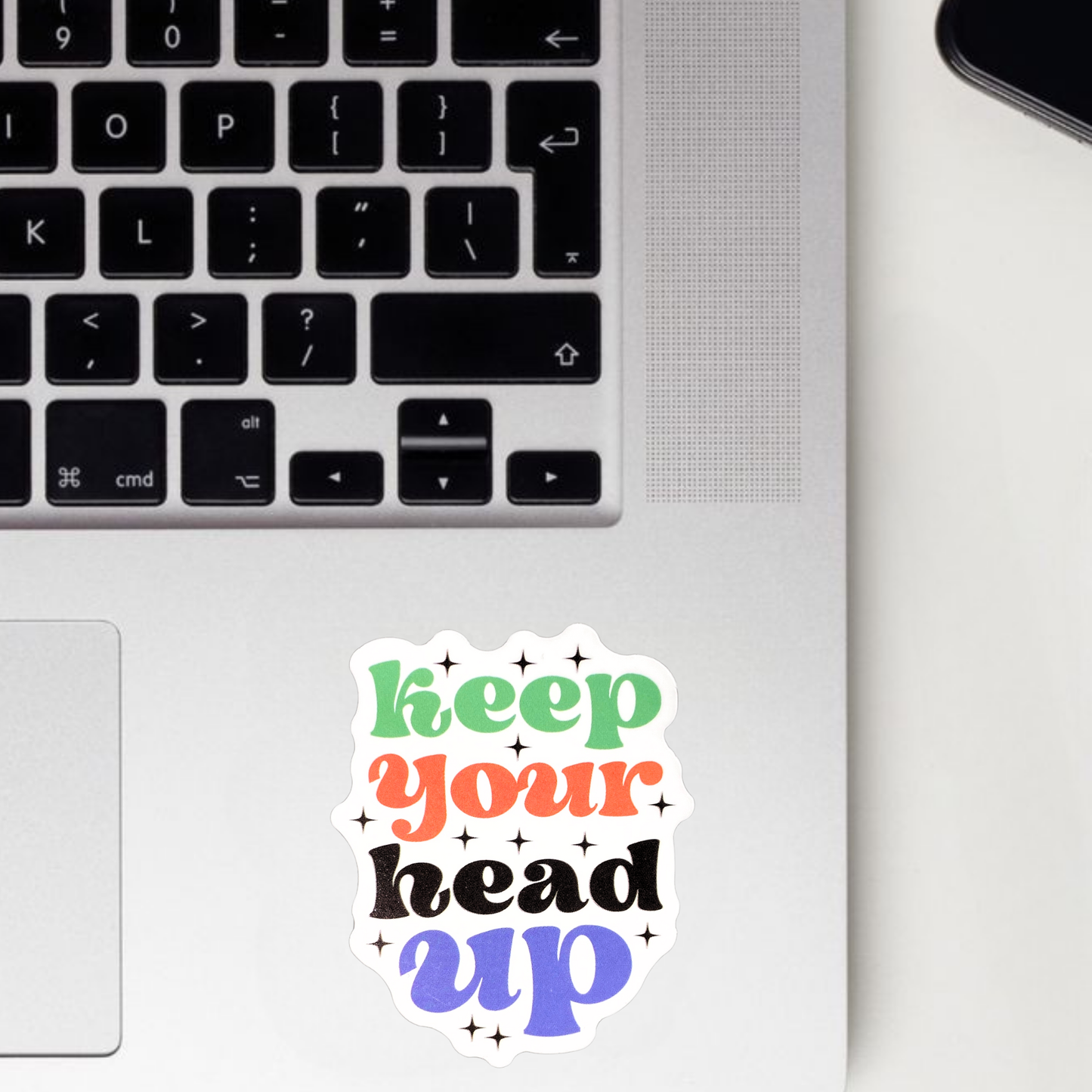 Keep Your Head Up Sticker