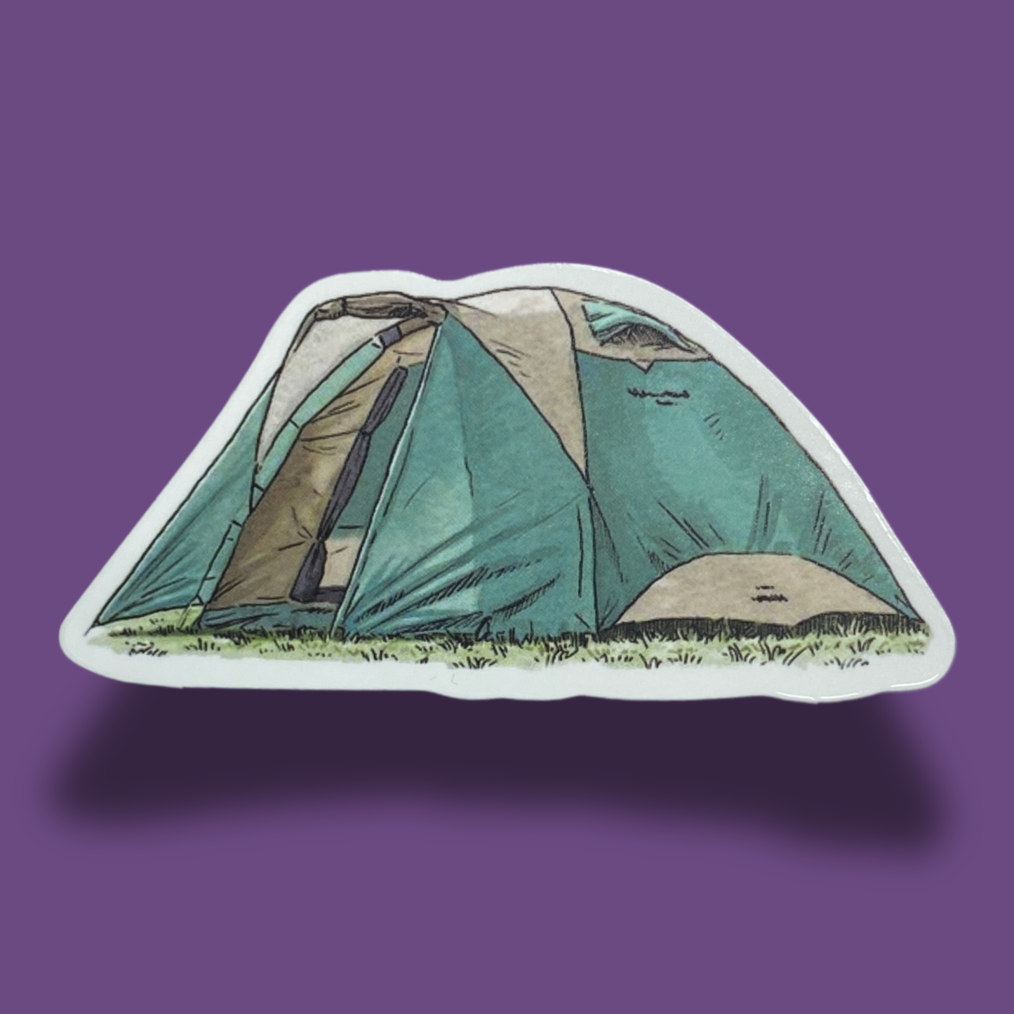 Camp Vibes Sticker