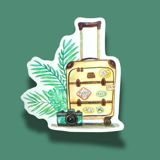 Luggage Loaded Sticker