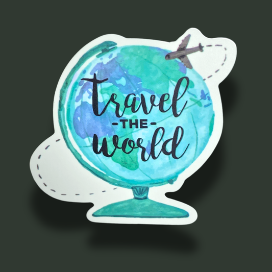 Travel The World Sticker