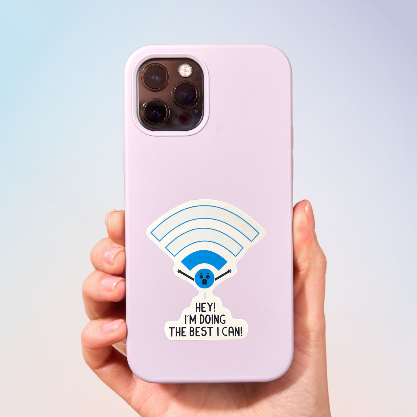I'm Doing The Best I Can Sticker