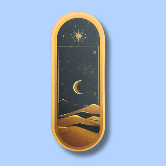 Moonlit Shore Sticker