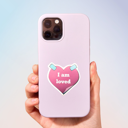 I Am Loved Sticker