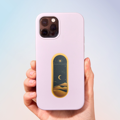 Moonlit Shore Sticker