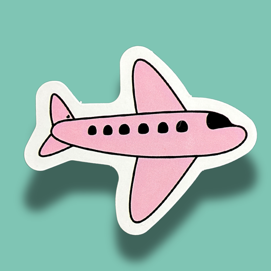Rosy Flier Sticker