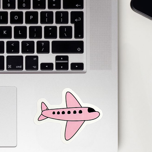 Rosy Flier Sticker