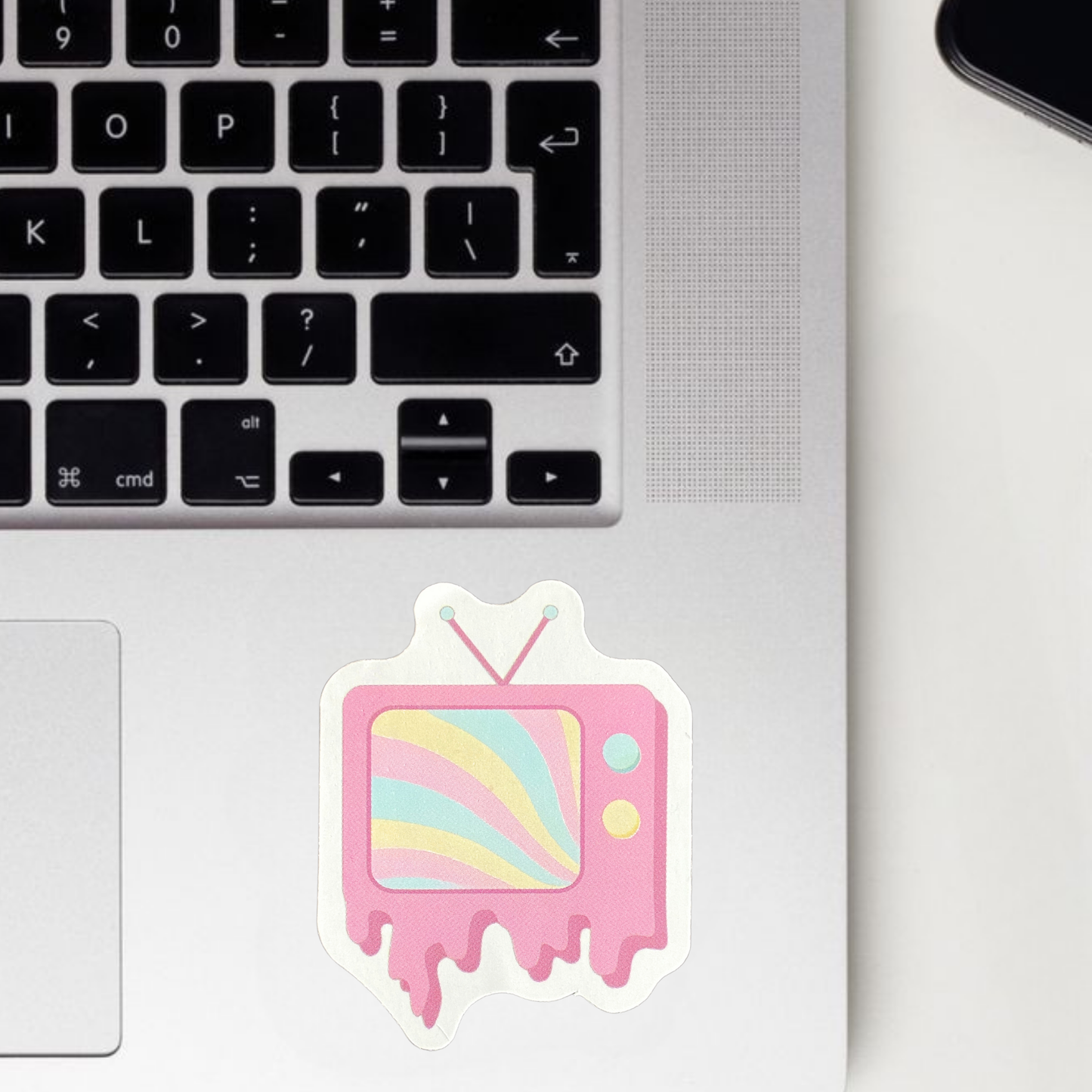 Pink Screen Sticker