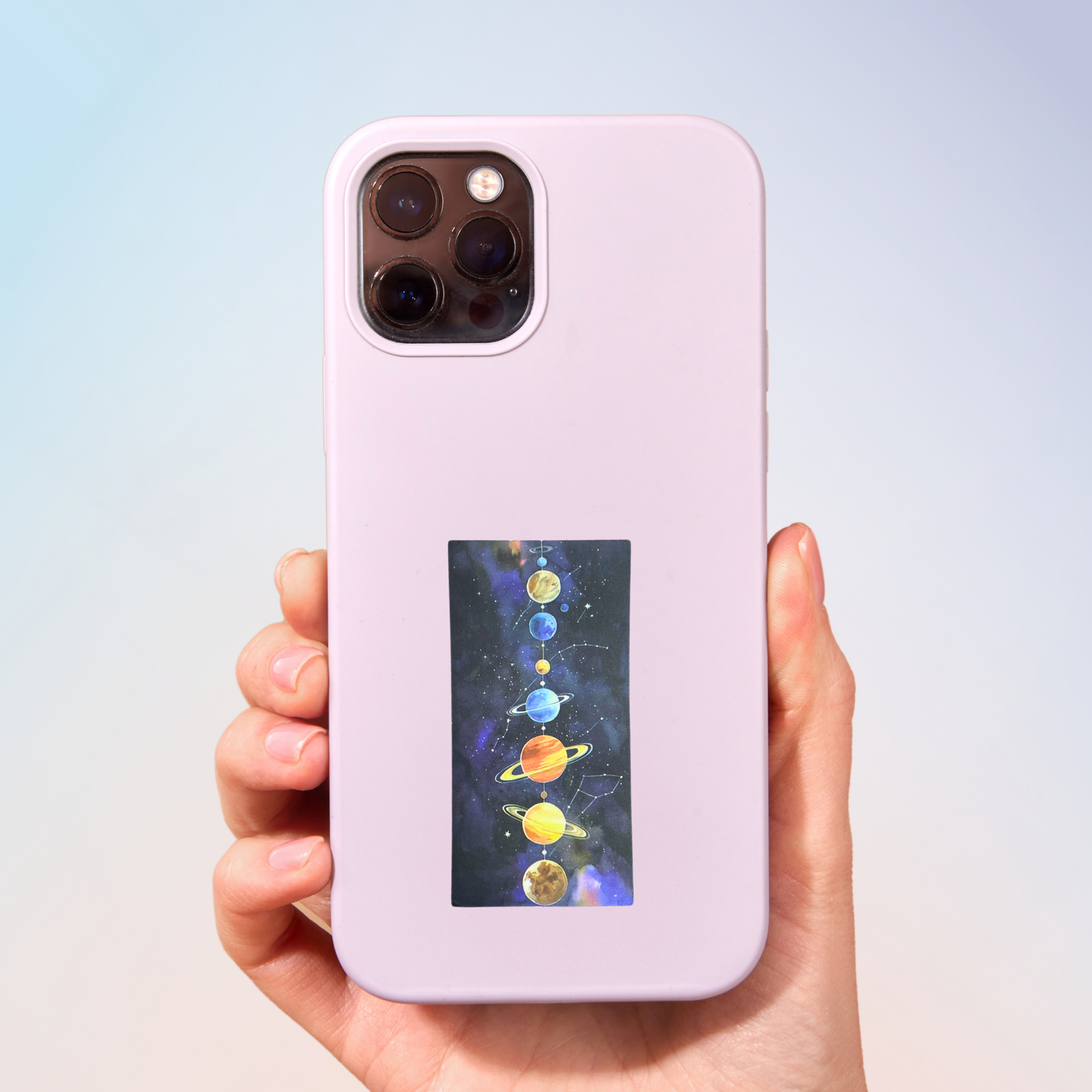 Space Scene Sticker