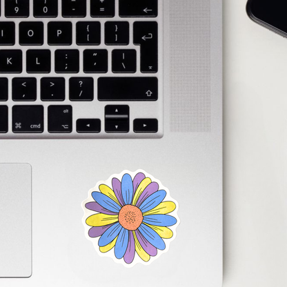 Happy Flower Sticker