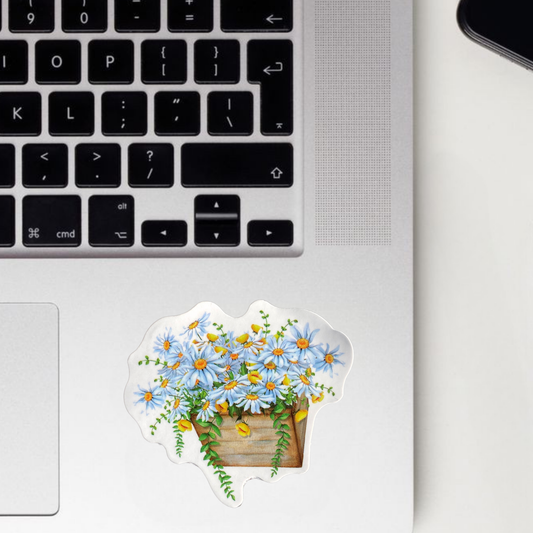Blue Bliss Sticker