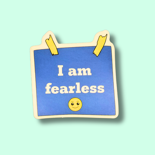 I Am Fearless Sticker