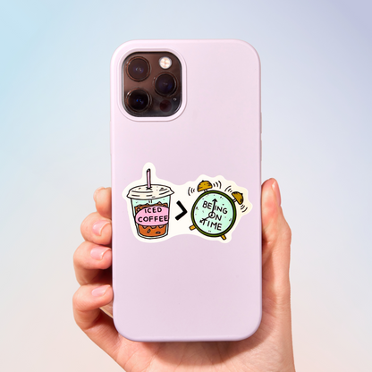 Iced Coffee Sticker