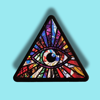 Triangular Gaze Sticker