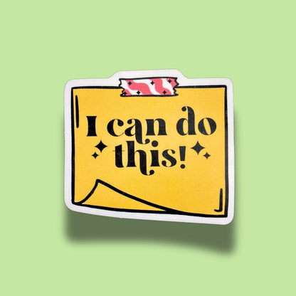 I Can Do This Sticker