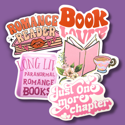Bookworm - 5 Sticker Packs