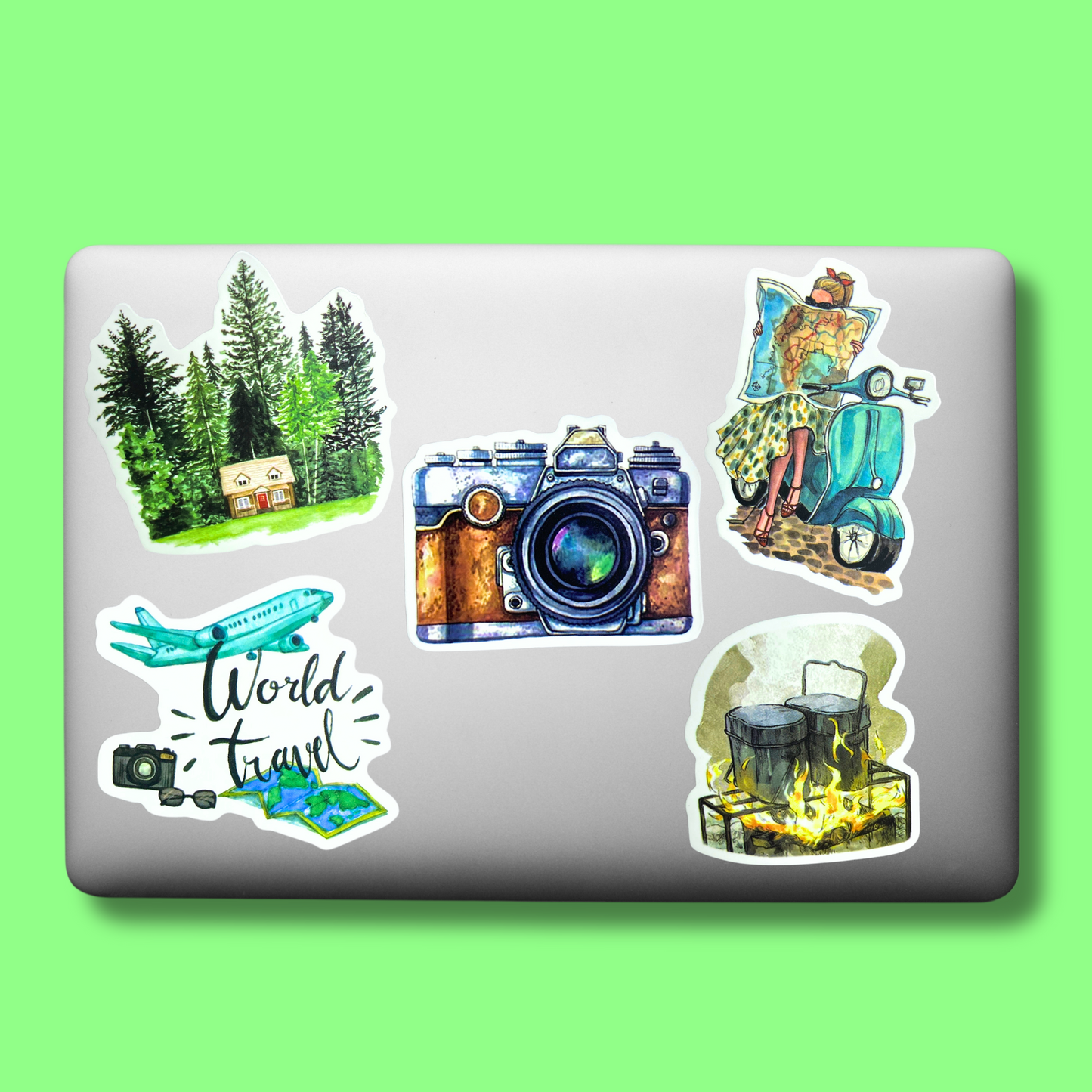 Miles & Moments - 5 Sticker Packs