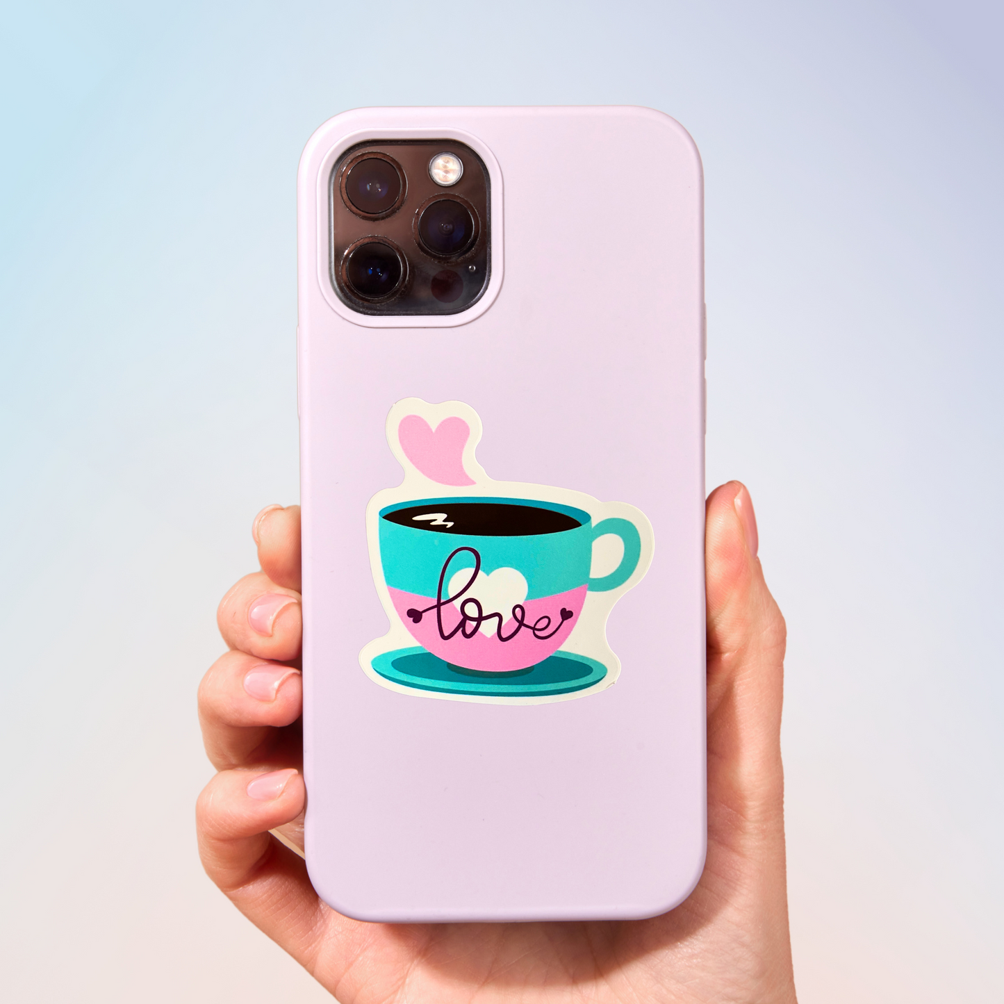 Love For Coffee Sticker