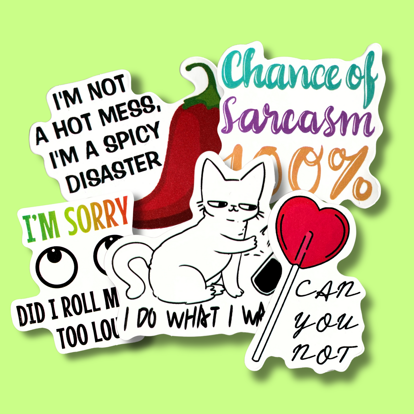 Sarcastic Me - 5 Sticker Packs