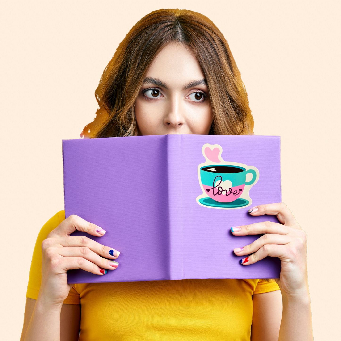 Love For Coffee Sticker