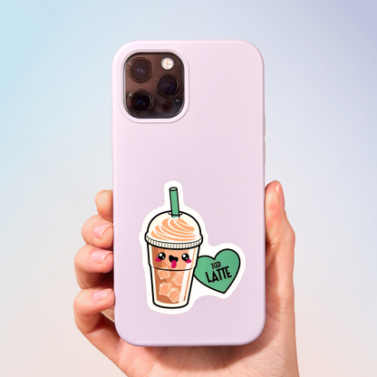 Iced Latte Sticker