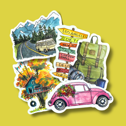 Wanderlust - 5 Sticker Packs