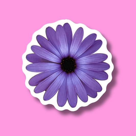 Purple Petal Sticker