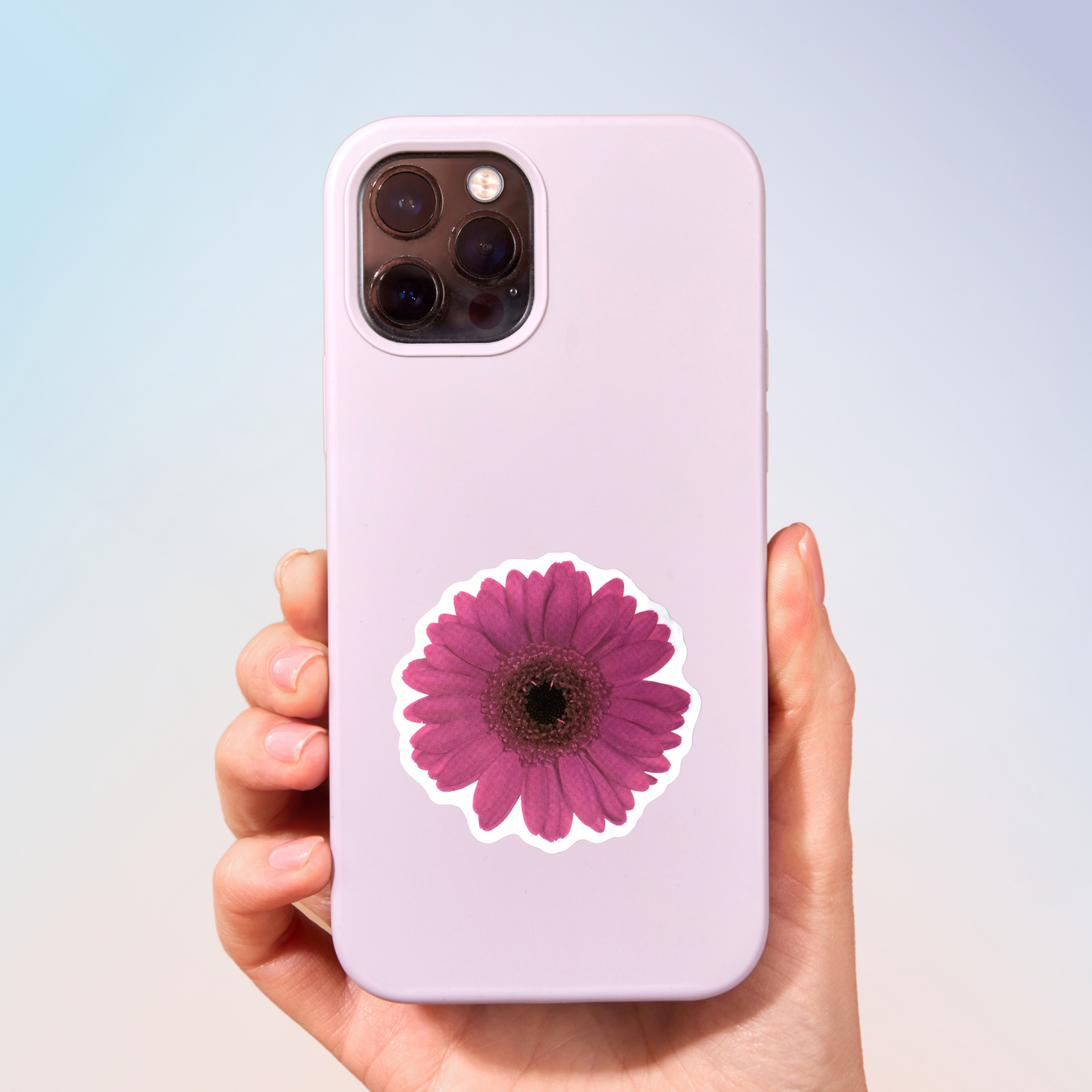Crystal Flower Sticker